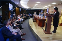 JCE presenta a delegados partidos políticos proyecto ampliación cedulación y empadronamiento dominicanos en el exterior